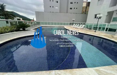 Apartamento 2 dormitórios 1 suíte à vista lado praia centro mongaguá