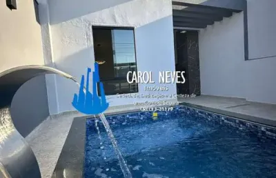 Casa nova alto padrão 2 dormitórios 1 suíte financiamento bancário mongaguá