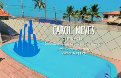 Casa pé na areia 2 dormitórios 1 suíte financiamento bancário mongaguá