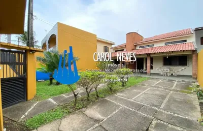 Casa 4 dormitórios 2 suítes lado praia financiamento bancário praia grande