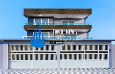 Sobrado novo condomínio 2 dormitórios financiamento bancário praia grande