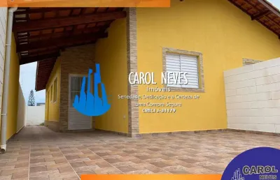 Casa 2 dormitórios 1 suíte piscina financiamento bancário mongaguá