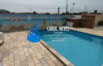 Sobrado 2 dormitorios 2 suites piscina financiamento lado praia itanhaem