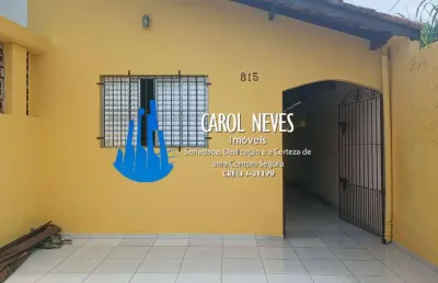 Casa 2 dormitorios mobiliada lado pista financiamento bancario mongagua