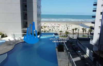 Apartamento 3 dormitorios 3 suites lado praia financiamento praia grande