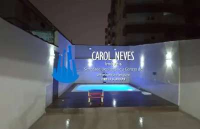 Sobrado 3 dormitorios salao comercial lado praia boqueirao praia grande