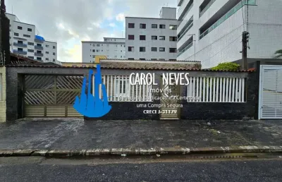 Casa 2 dormitorios lado praia edicula financiamento bancario praia grande