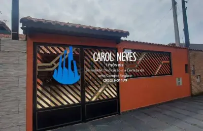 Casa 3 dormitórios suíte lado praia financiamento bancário peruíbe