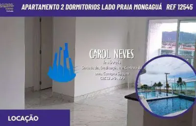 Apartamento 2 dormitorios 1 suite piscina lado praia locacao mongagua