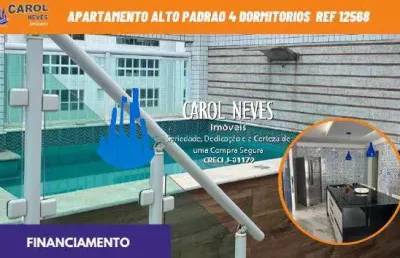 Apartamento alto padrao 4 dormitorios financiamento bancario mongagua