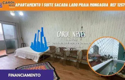 Apartamento 2 dormitorios 1 suite frente mar financiamento mongagua