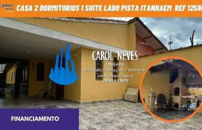 Casa 3 dormitorios 1 suite lado praia financiamento mongagua