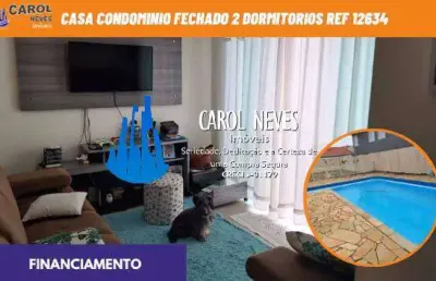 Casa condominio fechado 2 dormitorios lado praia financiamento peruibe
