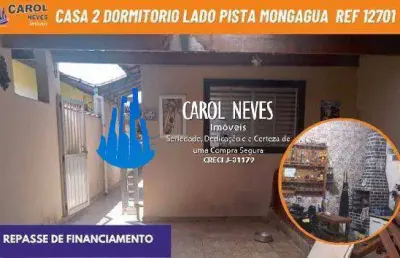 Casa 2 dormitórios lado pista repasse de financiamento mongaguá