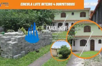 Edicula lote inteiro 4 dormitorios jardim praia grande mongagua