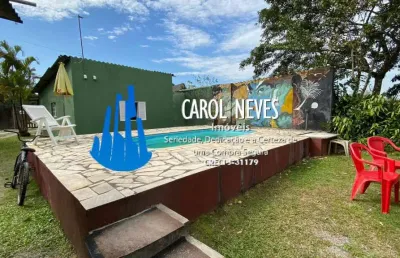 Chacara 2000m² 2 dormitorios suite piscina parcelamento direto mongagua