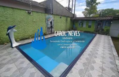 Casa 3 dormitórios suíte piscina financiamento bancário mongaguá