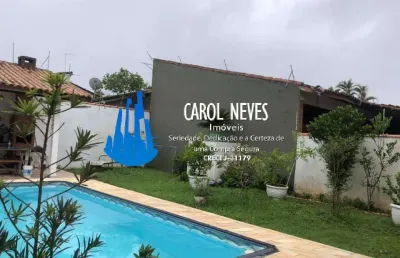 Casa 200mts da praia 3 dormitórios piscina itanhaém