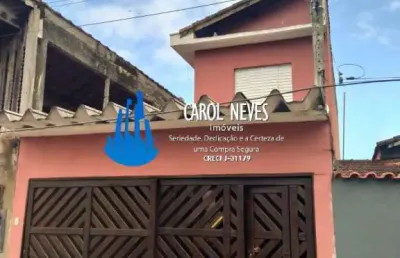 Sobrado 3 dormitórios financiamento bancário itaóca mongaguá