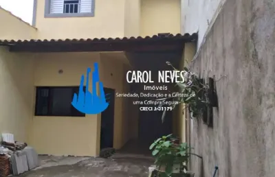 Sobrado 2 dormitórios salão comercial agenor de campos mongaguá