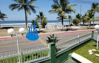 Apartamento pé na areia 2 dormitórios suíte financiamento bancário mongaguá