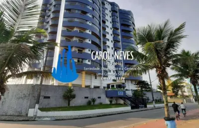 Apartamento pé na areia 2 dormitórios suíte financiamento bancário mongaguá