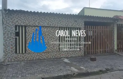 Casa 3 dormitórios suíte lado praia vila anhanguera mongaguá