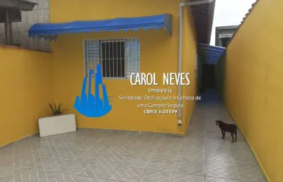 Casa 2 dormitórios 1 suíte churrasqueira financiamento bancário mongaguá