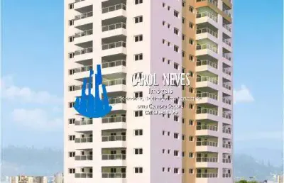 Apartamento novo 2 dormitórios suíte à vista vila atlântica mongaguá