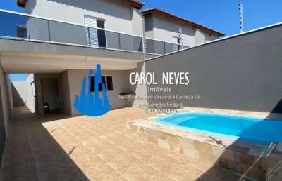 Sobrado novo 4 dormitórios suíte lado praia financiamento bancário itanhaém
