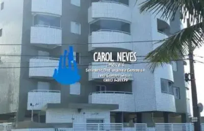 Apartamento 2 dormitório lado praia à vista vila atlântica mongaguá