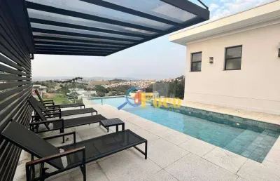 Casa com 5 dormitórios à venda, 500 m² por r$ 3.600.000,00 - condomínio village das palmeiras - itatiba/sp