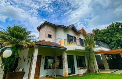 Casa com 4 dormitórios à venda, 300 m² por r$ 2.950.000 - condomínio ville de chamonix 1 - itatiba/sp