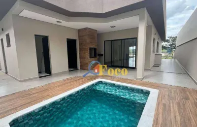 Casa com 3 dormitórios à venda, 197 m² por r$ 1.200.000,00 - condomínio itatiba country club - itatiba/sp