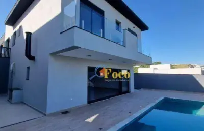 Casa com 3 dormitórios à venda, 283 m² por r$ 2.300.000,00 - condomínio reserva santa rosa - itatiba/sp