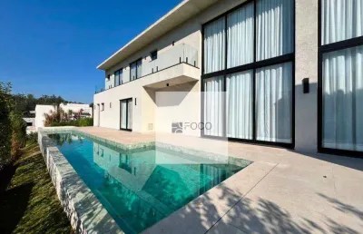 Casa com 4 dormitórios, 437 m² - venda por r$ 3.200.000,00 ou aluguel por r$ 18.000,00/mês - condomínio villagio paradiso - itatiba/sp