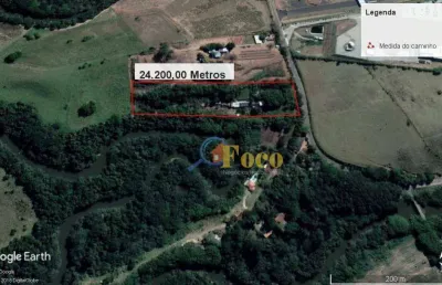 Área à venda, 24200 m² por r$ 1.400.000,00 - bairro do porto - itatiba/sp