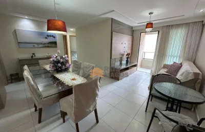 Apartamento com 3 dormitórios à venda, 76 m² por r$ 620.000 - capim macio - natal/rn