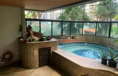 Apartamento com 6 quartos à venda na rua josé oscar abreu sampaio, jardim anália franco, são paulo por r$ 4.200.000