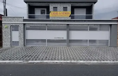 Casa em condomínio fechado com 2 quartos à venda na rua nossa senhora de praia grande, vila caiçara, praia grande por r$ 320.000