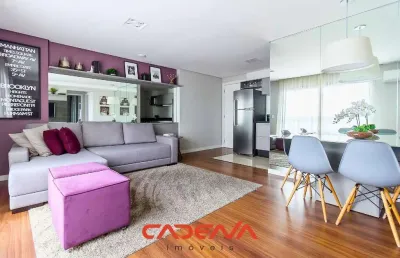 Apartamento de luxo com 2 quartos e 1 vaga à venda no centro