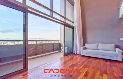 Apartamento duplex de 1 quarto e 2 vagas à venda no centro de curitiba