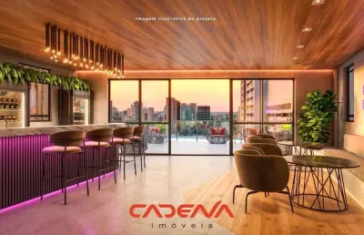 Apartamento garden com pé direito de 5,30m à venda no centro