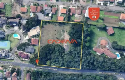 Terreno em condomínio fechado à venda na Rua Francisco Dallalibera, 172, Santa Felicidade, Curitiba