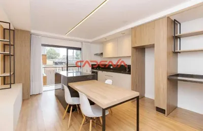 Apartamento novo com 1 quarto e 1 vaga para aluguel no alto da glória