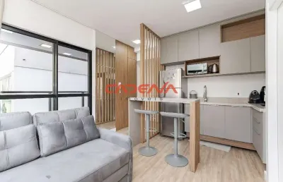 Apartamento com 1 quarto e 1 vaga para aluguel no batel