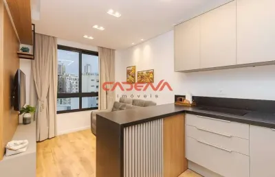 Apartamento com 1 quarto e 1 vaga para aluguel no batel
