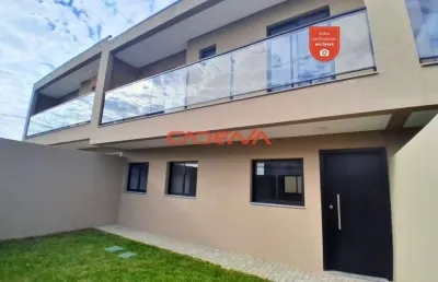 Sobrado com 3 quartos e 1 vaga para aluguel no santa felicidade