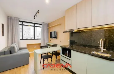 Apartamento com 1 quarto para alugar na Avenida Visconde de Guarapuava, 3000, Centro, Curitiba