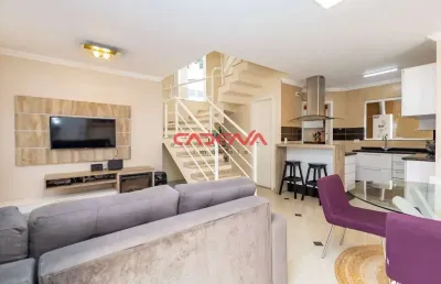 Sobrado triplex mobiliado com 3 quartos e 2 vagas à venda no barreirinha